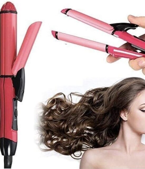 Kelioninis plaukų prietaisas 2in1 tiesintuvas garbanoklis, Surker SK-722